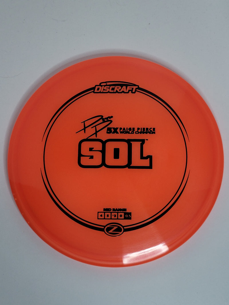 Discraft Z Sol (Paige Pierce 5x World Champion)