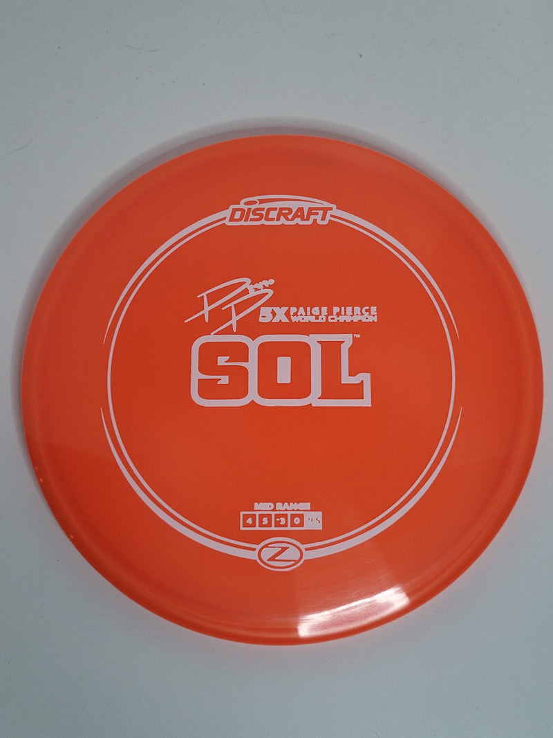 Discraft Z Sol (Paige Pierce 5x World Champion)