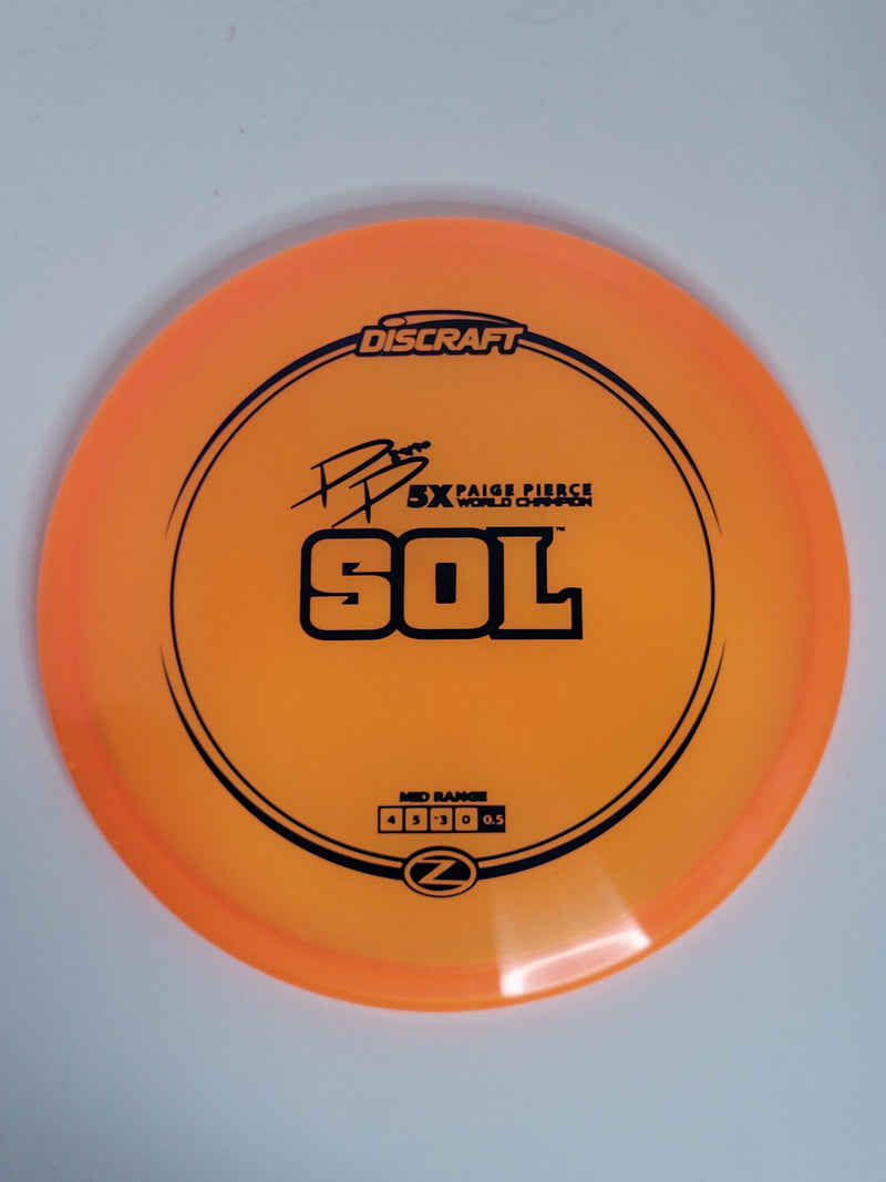 Discraft Z Sol (Paige Pierce 5x World Champion)