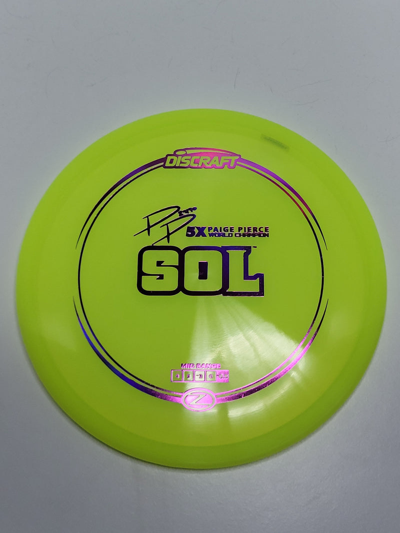 Discraft Z Sol (Paige Pierce 5x World Champion)