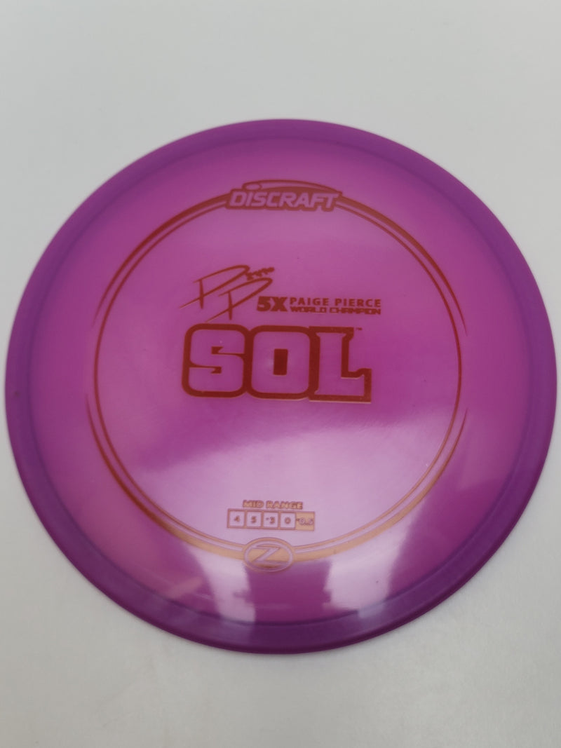 Discraft Z Sol (Paige Pierce 5x World Champion)