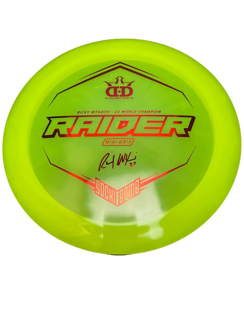 Dynamic Discs Lucid Ice Raider (Ricky Wysocki Signature Series)