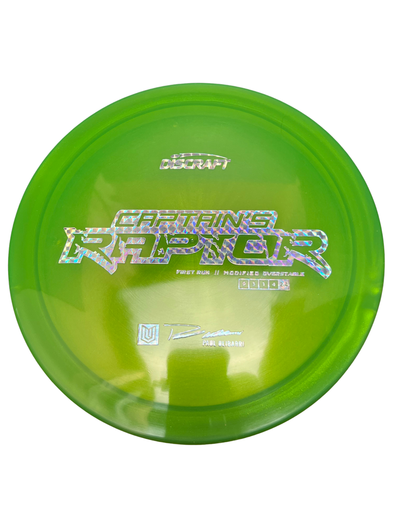 Discraft Special Blend Z Line Captain's Raptor