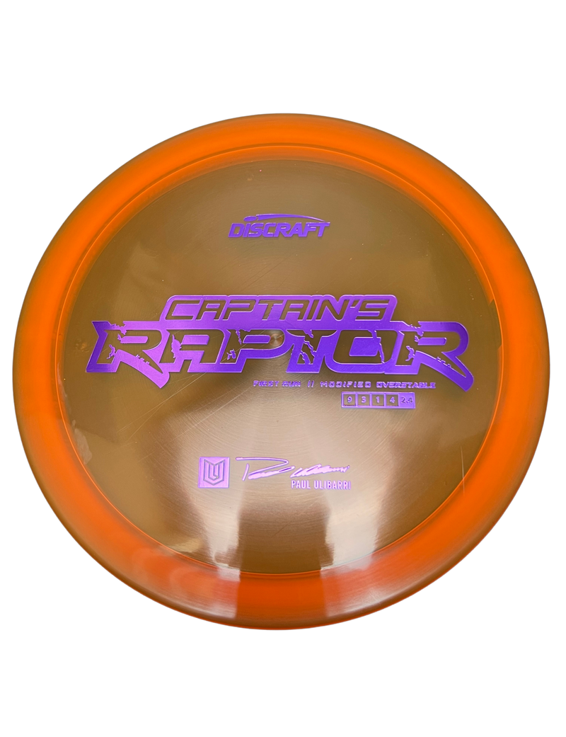 Discraft Special Blend Z Line Captain's Raptor