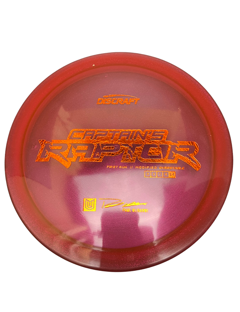 Discraft Special Blend Z Line Captain's Raptor